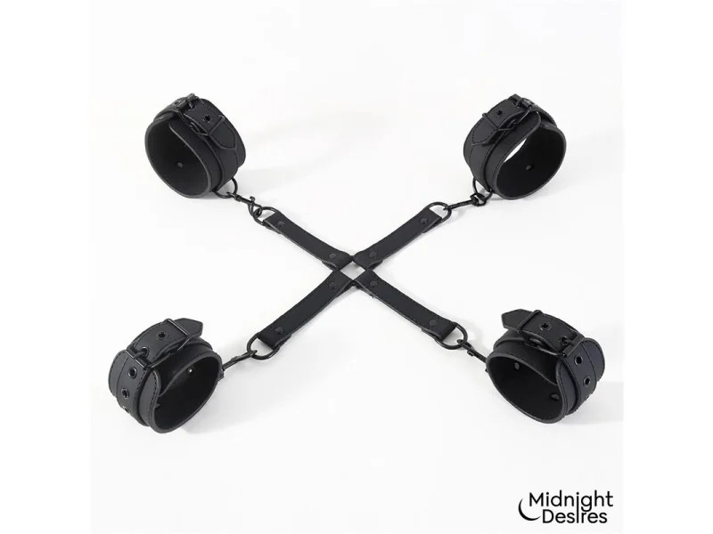 Restricciones con Esposas para Munecas y Tobillos