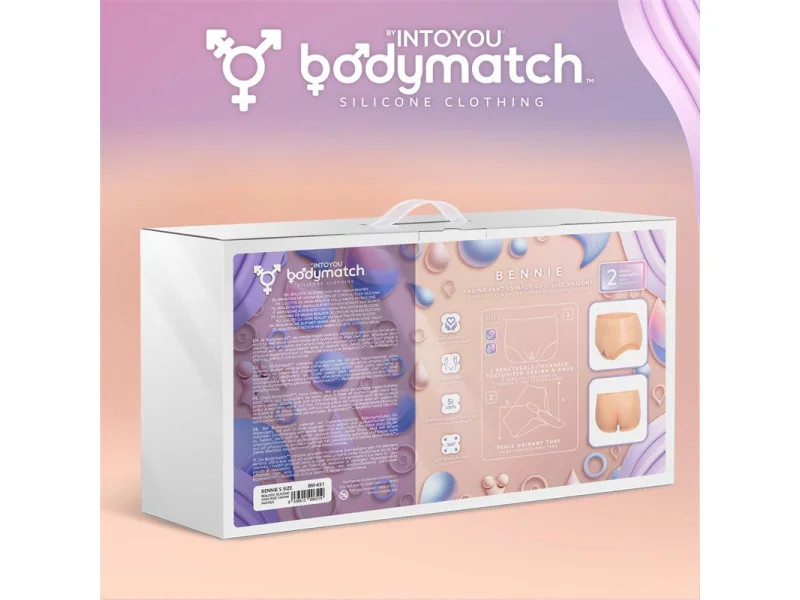 Bennie Braguita Vagina y Ano Realista Silicona Liquida Talla S