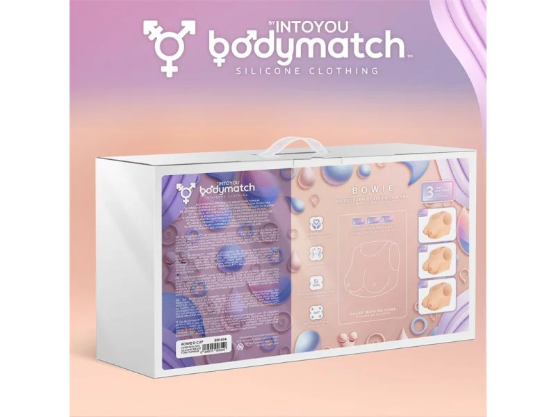 Bowie Pechos de Silicona Copa D Silicona Liquida