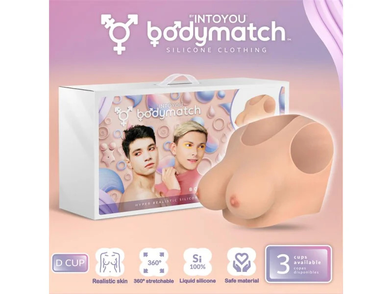 Bowie Pechos de Silicona Copa D Silicona Liquida