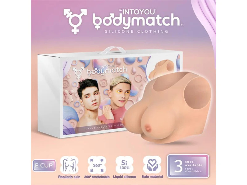 Bowie Pechos de Silicona Copa E Silicona Liquida