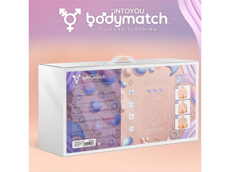 Boodie Pechos de Silicona Copa G Silicona Liquida