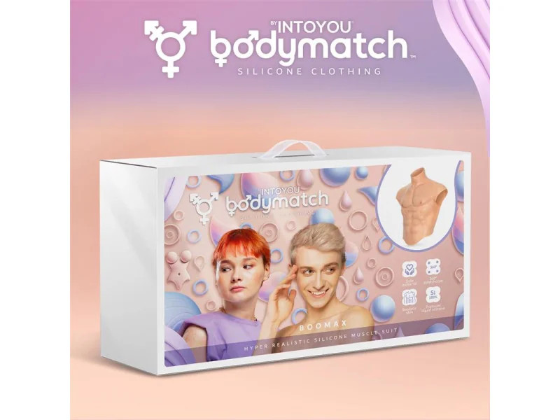 Boomax Traje Torso Masculino Hiperrealista Sillicona Liquida Talla M