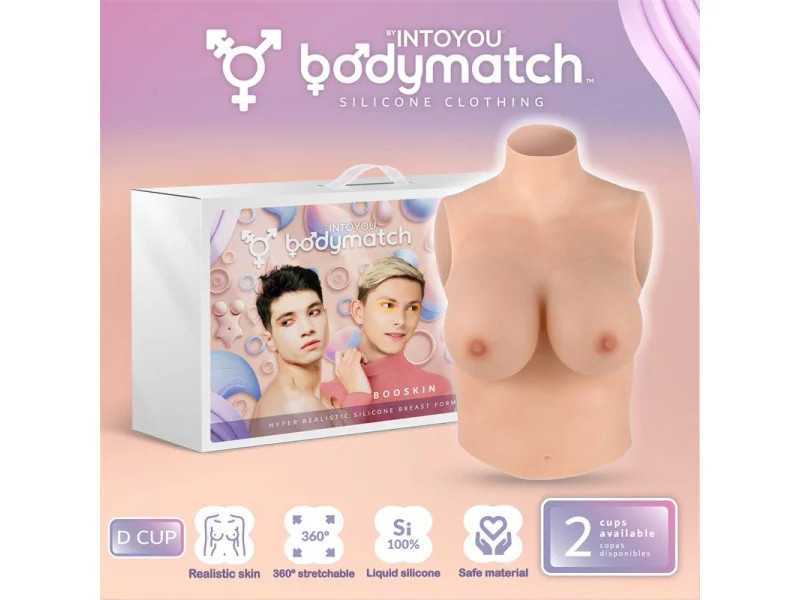 Booskin Pechos de Silicona Copa D Silicona Liquida