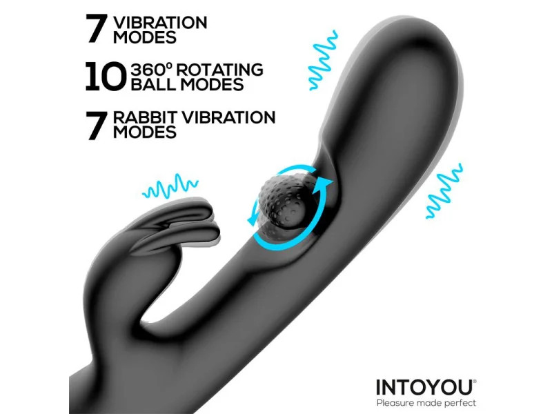 Patty Vibrador con Bola Rotadora 360º