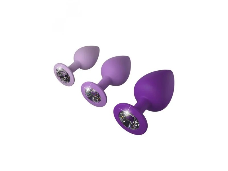 Kit 3 Plug Anal de Entremaniento