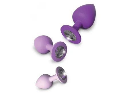 Kit 3 Plug Anal de Entremaniento