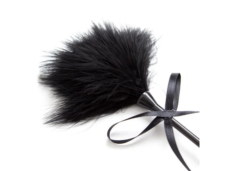 Plumero y Fusta 2 en 1 49 cm Negro