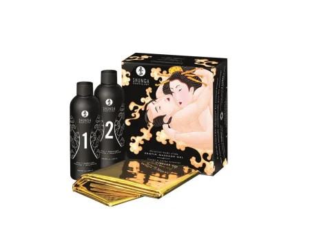 Shunga Kit de Gel de Masaje Aroma a Melon y Mango