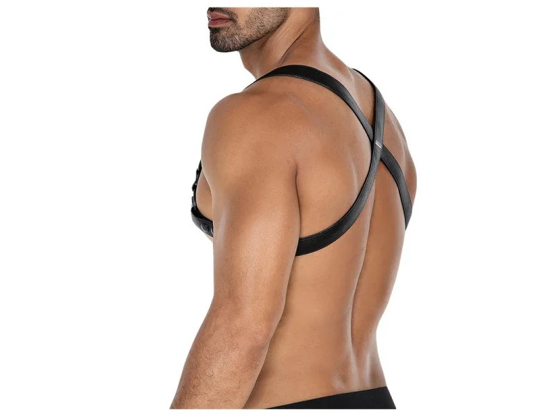 H4RNESS06 Arnes de Pecho 4WAY Negro Talla Unica