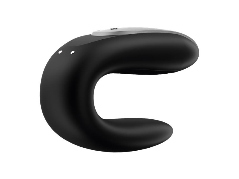 Double Fun Vibrador para Parejas con APP y Control Remoto Negro