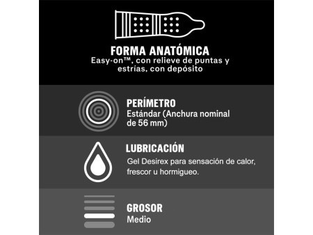 Preservativos Intense 12ud