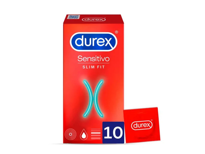 Preservativos Sensitivo Slim Fit 10 ud Preservativos Sensitivo Slim Fit 10 ud