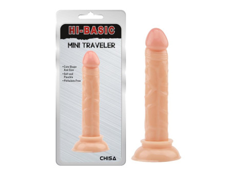 Dildo Mini Traveler 14 x 25 cm Natural Dildo Mini Traveler 14 x 25 cm Natural