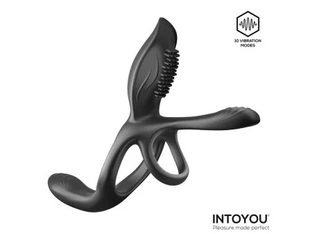 Daxer Doble Anillo para el Pene con Estimulador de Clitoris