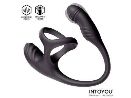 Kamber Plug Anal Vibracion y Waving 360º y Estimulador Testiculos