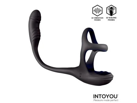 Kamber Plug Anal Vibracion y Waving 360º y Estimulador Testiculos