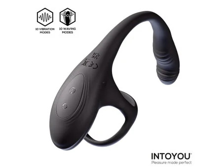 Kamber Plug Anal Vibracion y Waving 360º y Estimulador Testiculos