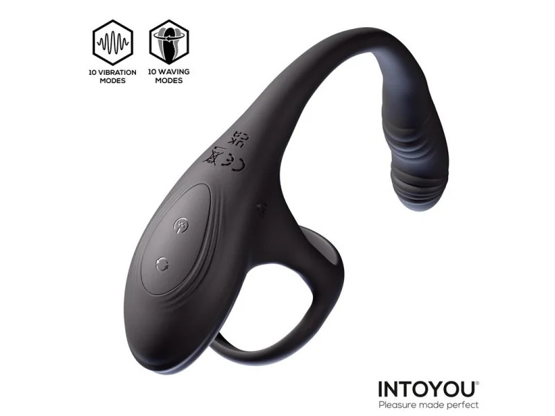 Kamber Plug Anal Vibracion y Waving 360º y Estimulador Testiculos