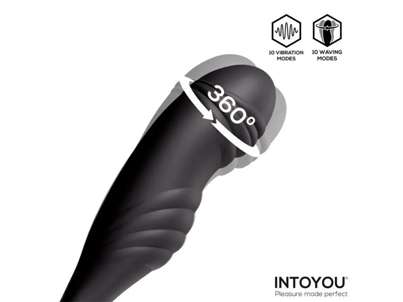 Kamber Plug Anal Vibracion y Waving 360º y Estimulador Testiculos