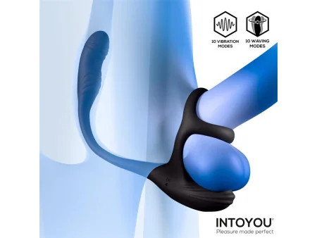 Kamber Plug Anal Vibracion y Waving 360º y Estimulador Testiculos