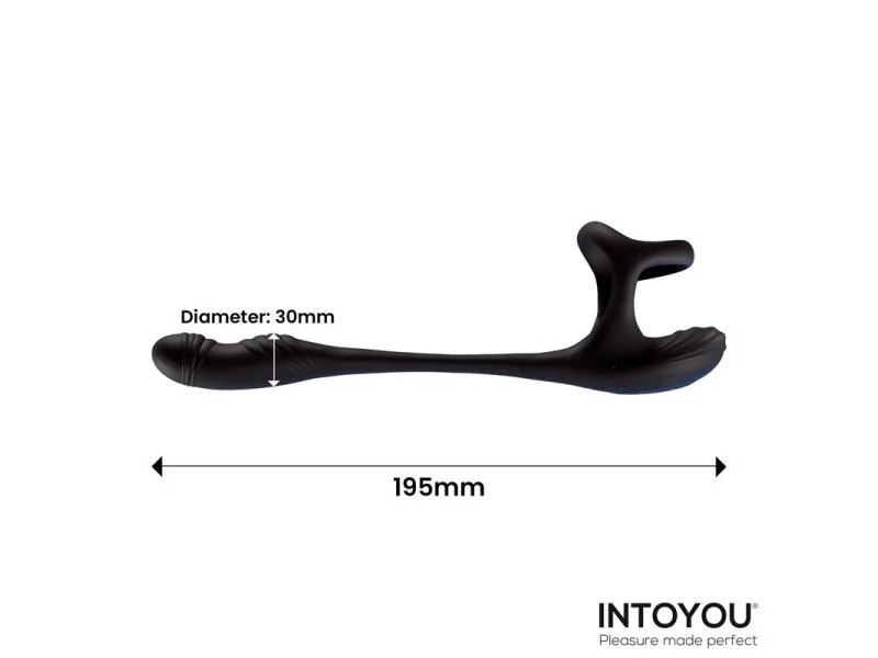 Kamber Plug Anal Vibracion y Waving 360º y Estimulador Testiculos