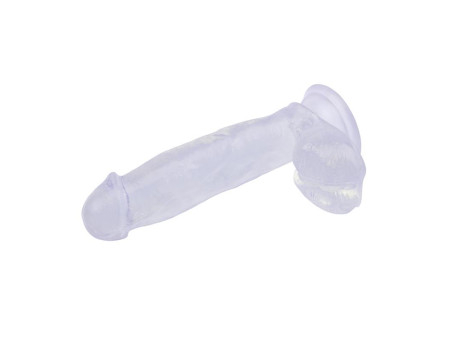 Dildo Hi Rubber 7 Transparente