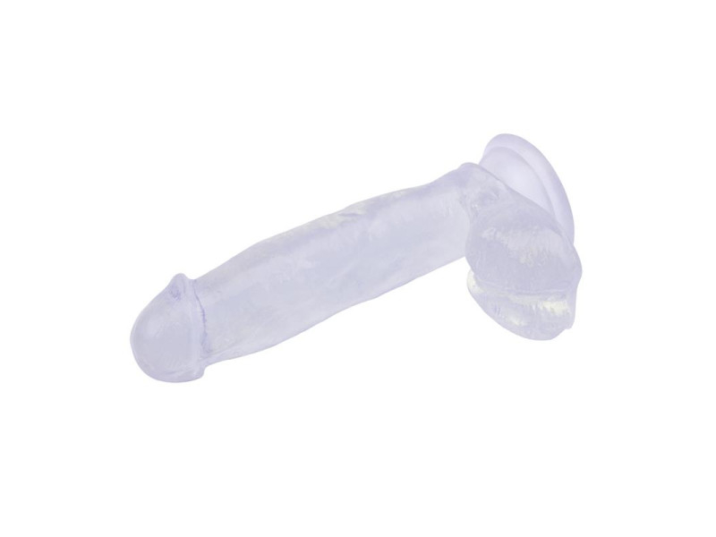 Dildo Hi Rubber 7 Transparente