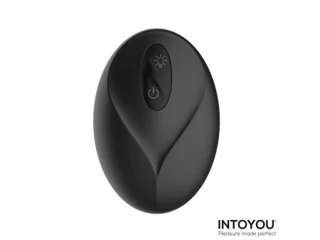 Krax Plug Anal con Vibracion Thrusting y Luz Led con Control Remoto