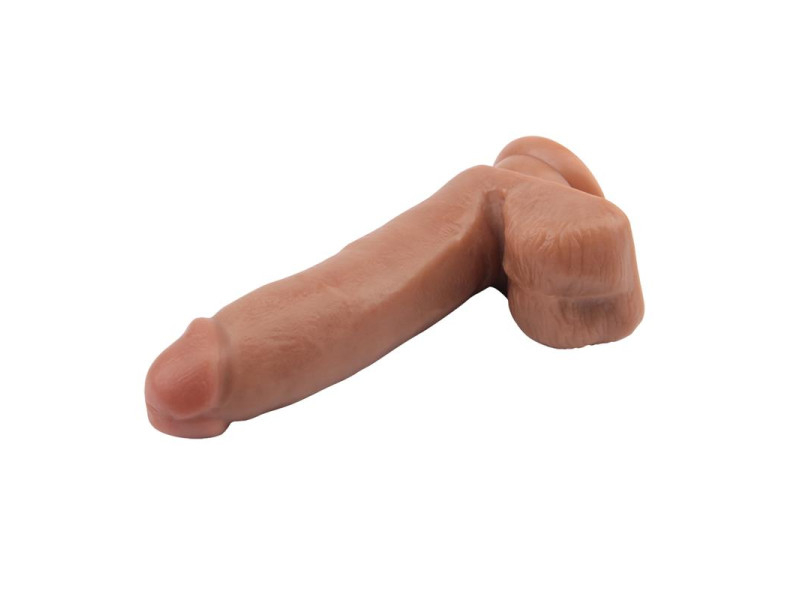 Dildo Dual density Fashion Dude 17 x 36 cm Bronceado
