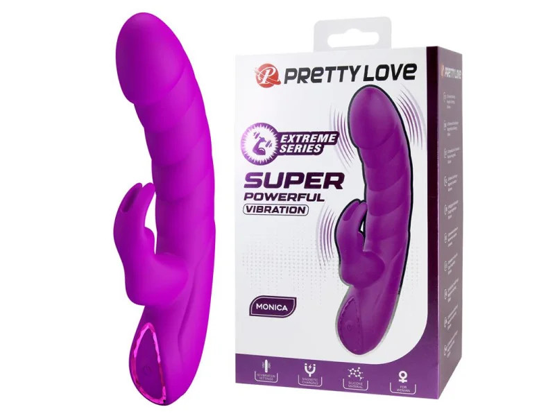 Monica Vibrador con Conejito