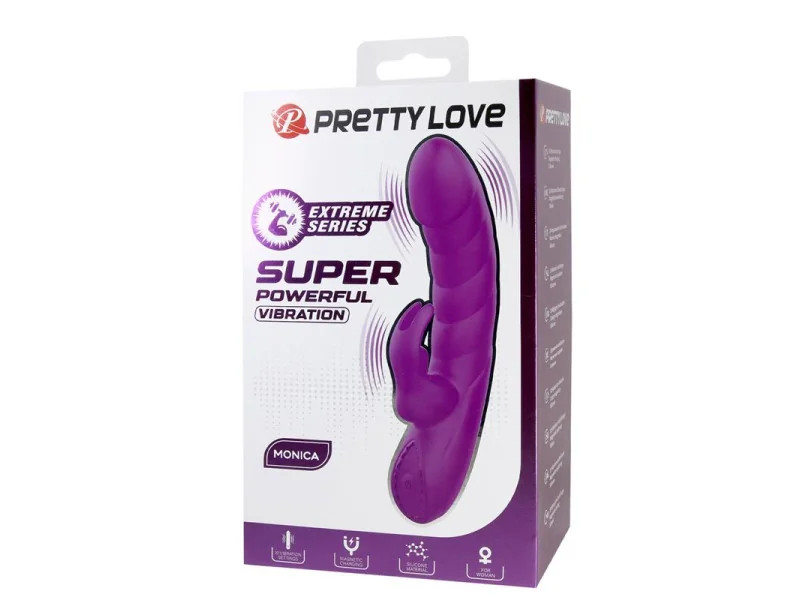 Monica Vibrador con Conejito