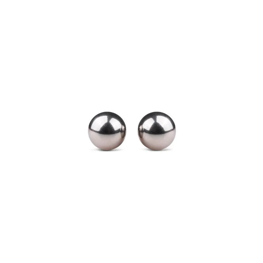 Bolas Vaginales Ben Wa Plateadas 19 MM Bolas Vaginales Ben Wa Plateadas 19 MM