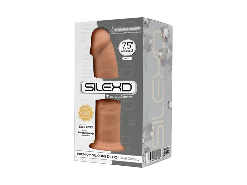 Dildo Dual Density Mod 2 75 Caramel