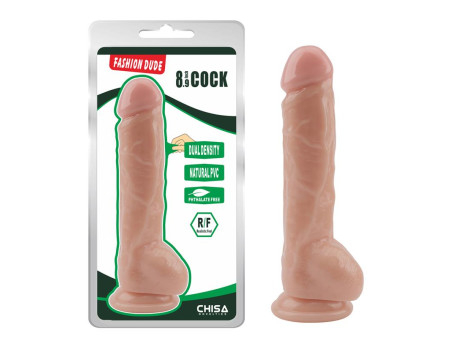 Dildo Dual density Fashion Dude 89 Natural Dildo Dual density Fashion Dude 89 Natural