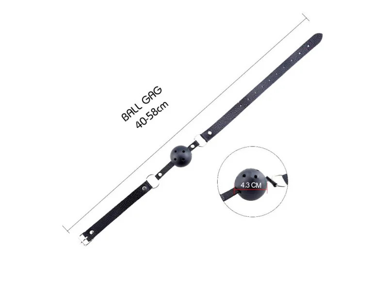 Secret Desires Black Kit de 8 Piezas BDSM