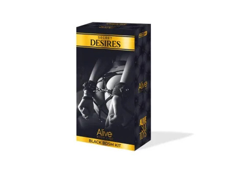 Secret Desires Black Kit de 8 Piezas BDSM Secret Desires Black Kit de 8 Piezas BDSM
