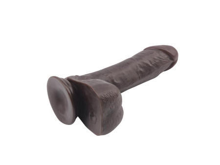 Dildo Dual Density Fashion Dude 79 Marron Dildo Dual Density Fashion Dude 79 Marron