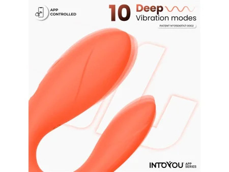 Juguete para Parejas con APP Flexible Salmon