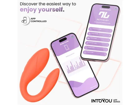 Juguete para Parejas con APP Flexible Salmon