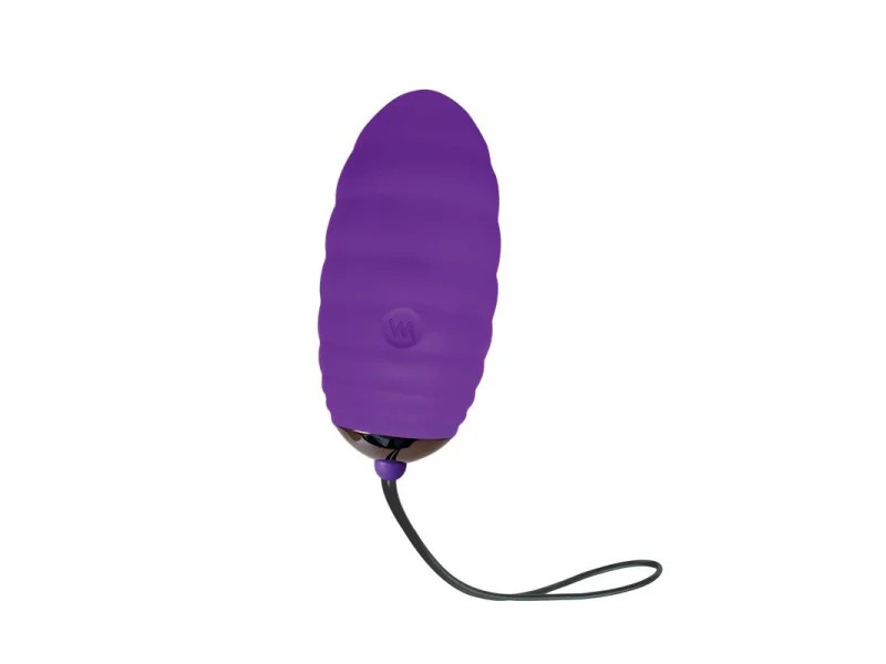 Huevo Vibrador Ocean Breeze 20 con Control Remoto Purpura