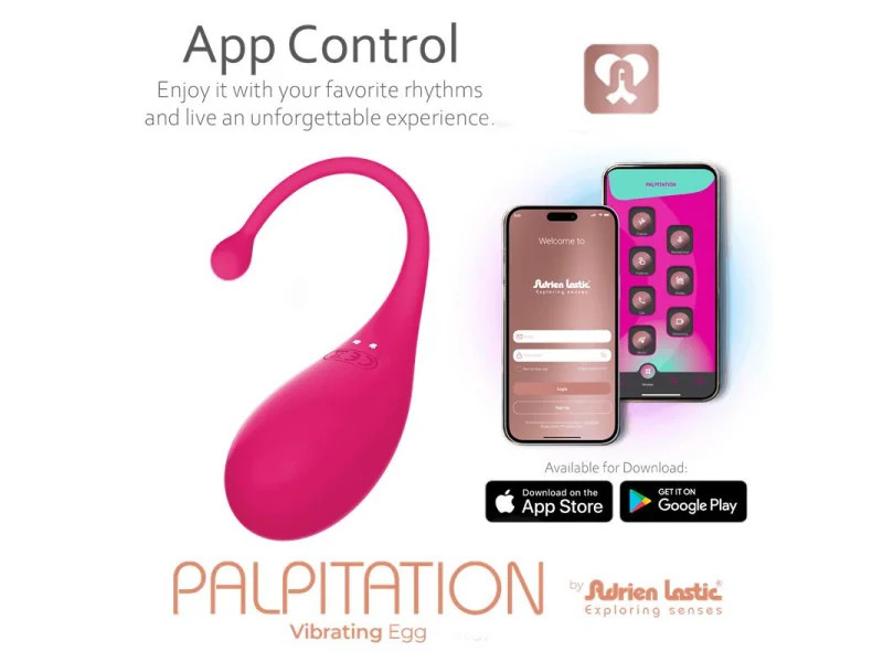 Huevo Vibrador Palpitation con APP