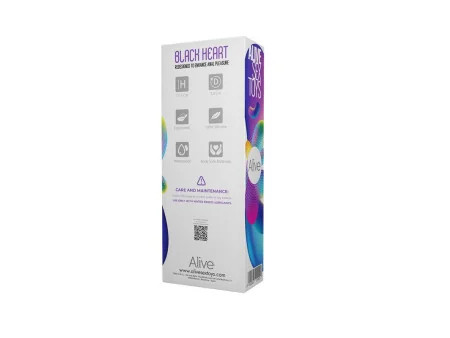 Estimulador Heart Teal Negro