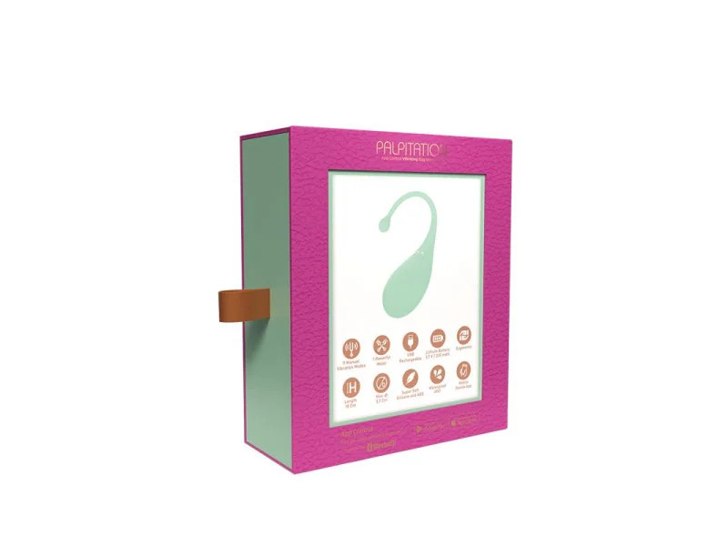 Huevo Vibrador Palpitation Mint con APP