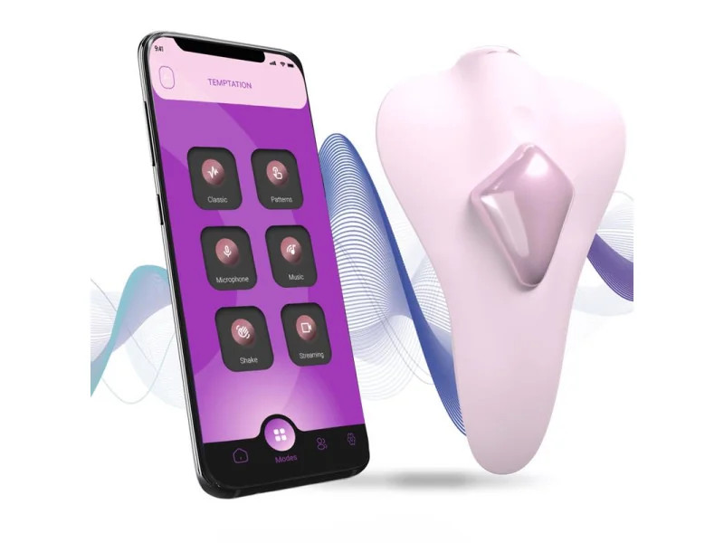 Estimulador de Braguita Temptation con APP