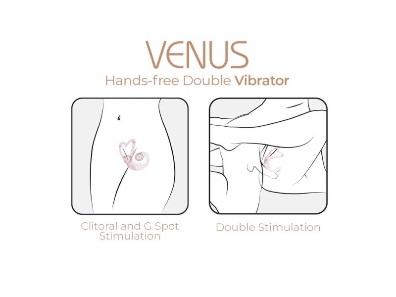 Vibrador Doble Venus con APP