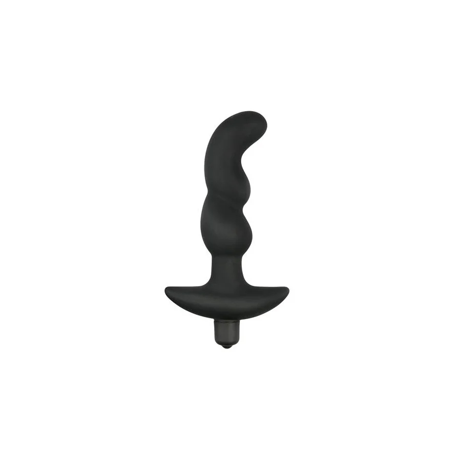 Vibrador Prostatico Silicona Negro