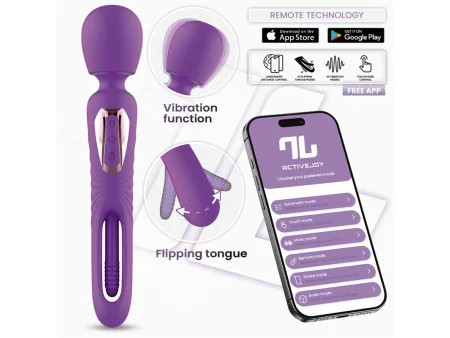 Salma Masajeador con Flipping Tongue y Vibracion con App