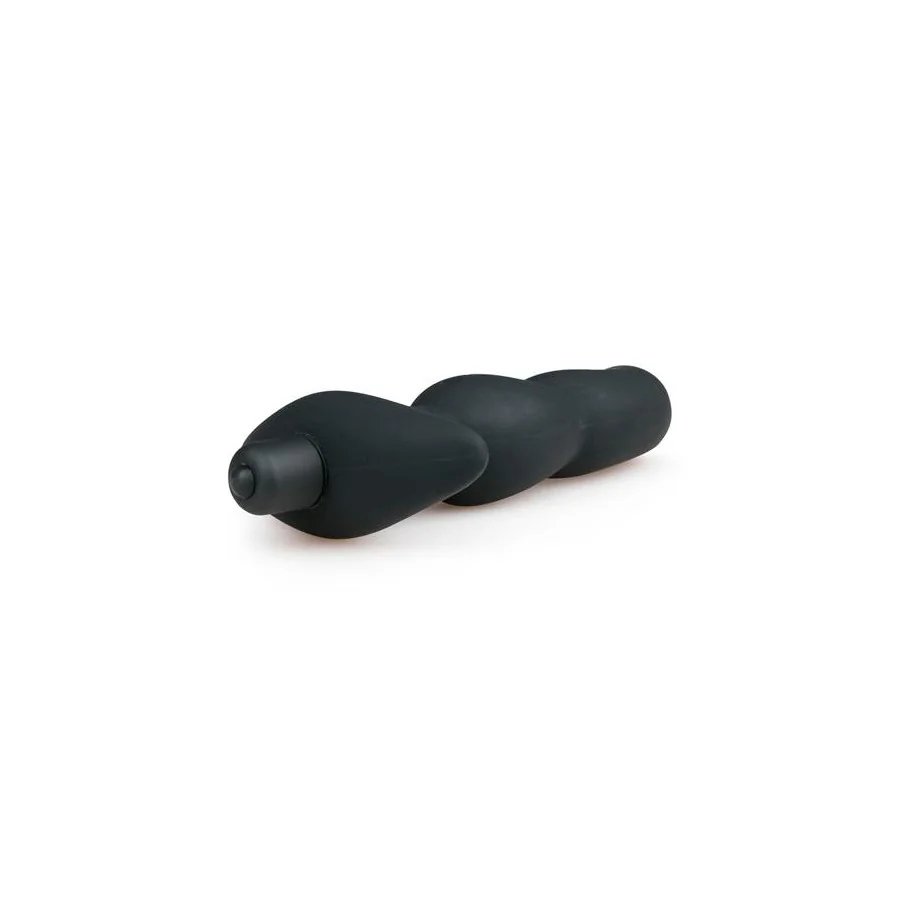 Vibrador Prostatico Silicona Negro