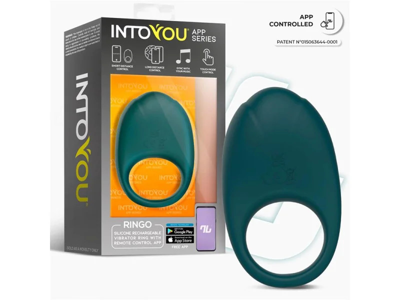 Ringo Anillo Vibrador con APP Unibody Verde